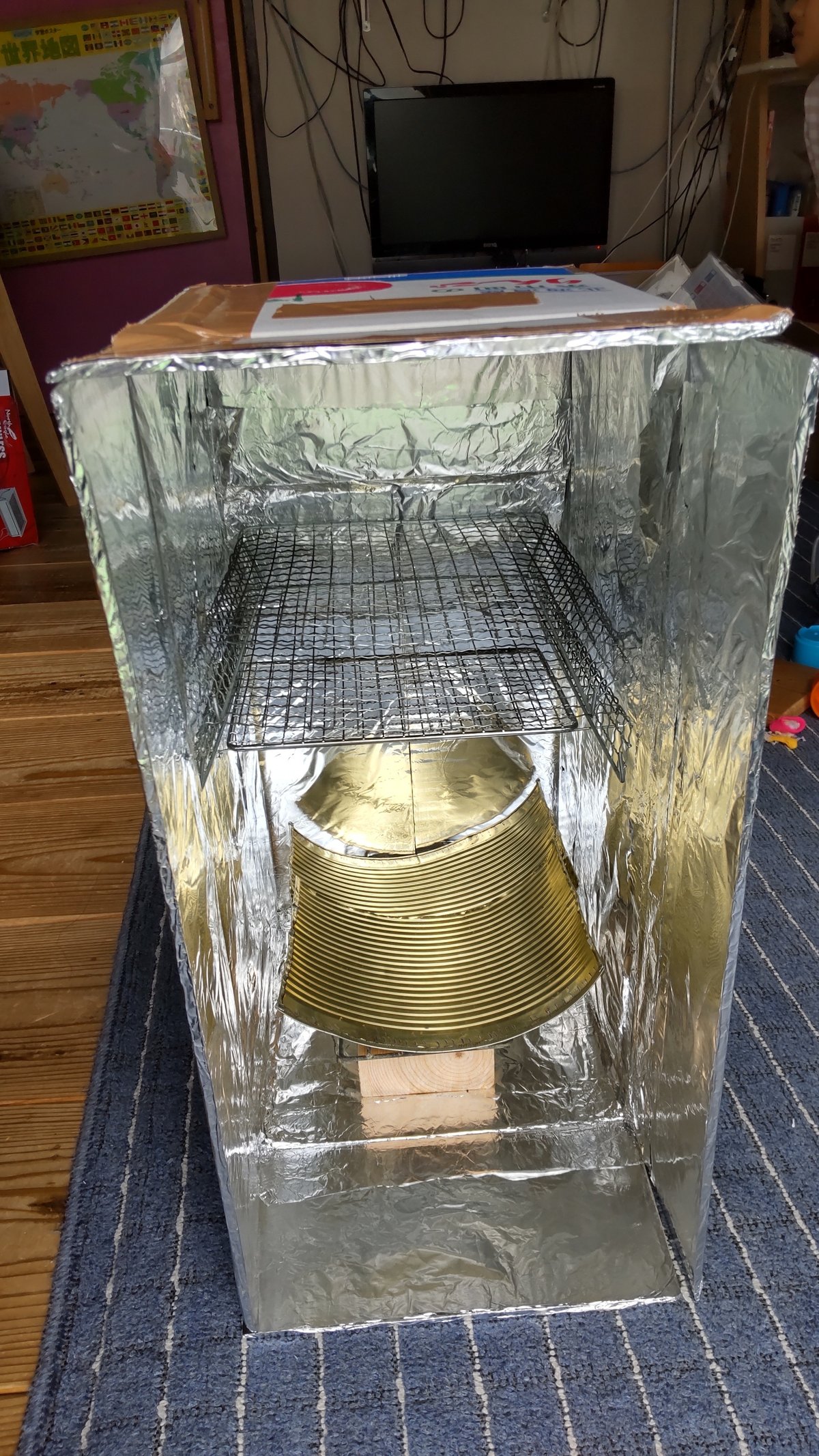 ダンボールリメイク セリア ままごとピザ釜 100均 団地暮らし などのインテリア実例 - 2019-09-14 12:36:38RoomClip ルームクリップ