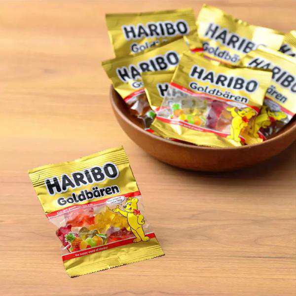 ≪1kg×2ケース≫【HARIBO】ハリボー ミニゴールドベアー ドラム グミ