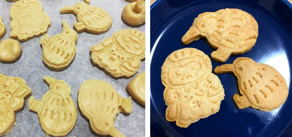 きれいに作れるスタンプクッキー生地 スタンプクッキーの型できれいな可愛いクッキーを作る方法 バターサンドにもしましたかわいいバターサンドの出来上がり〜 - YouTube