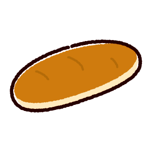 フランスパン スライス カット 重ねイラスト - No: 23132852無料イラスト・フリー素材なら「イラストAC」