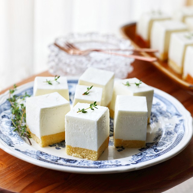 材料4つ✨レンジで簡単！濃厚なめらかヨーグルトチーズケーキひまごはん、ひよおやつ。ひまひよのお母ちゃんのブログ