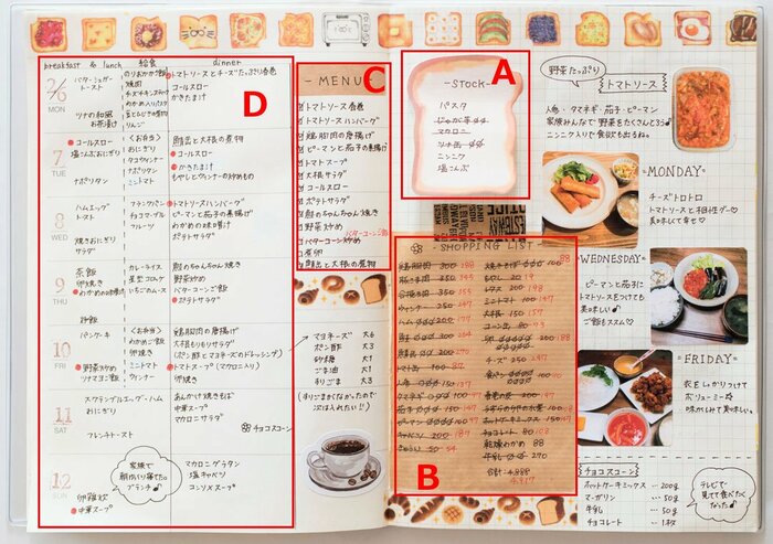 献立決めを時短して無駄遣いカット!節約主婦が活用、ホワイトボード・メモ帳テクTRILL トリル