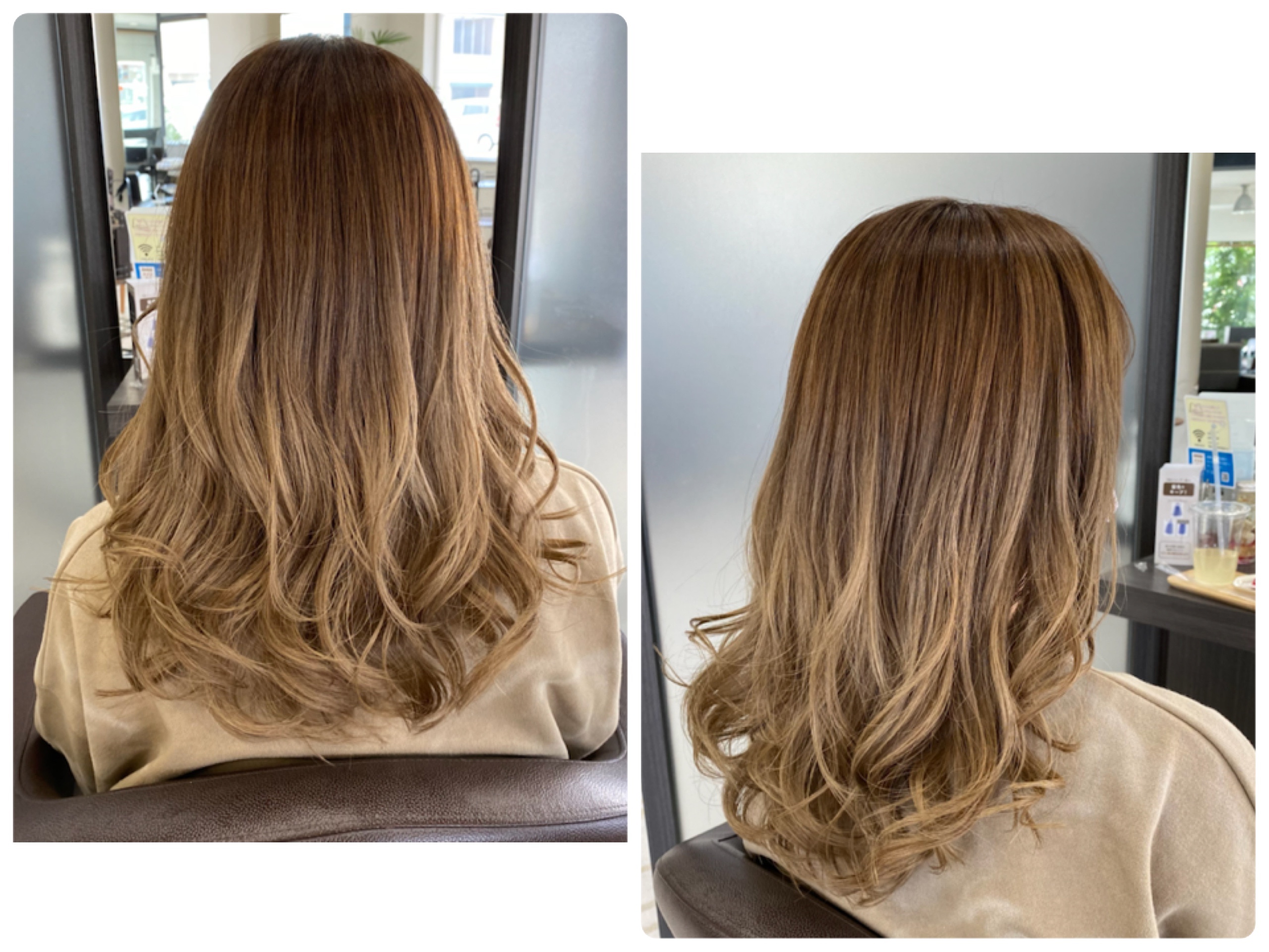 プリンの目立たないヘアカラ