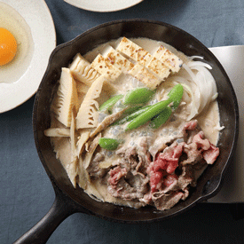 すき焼き風ねぎ巻き