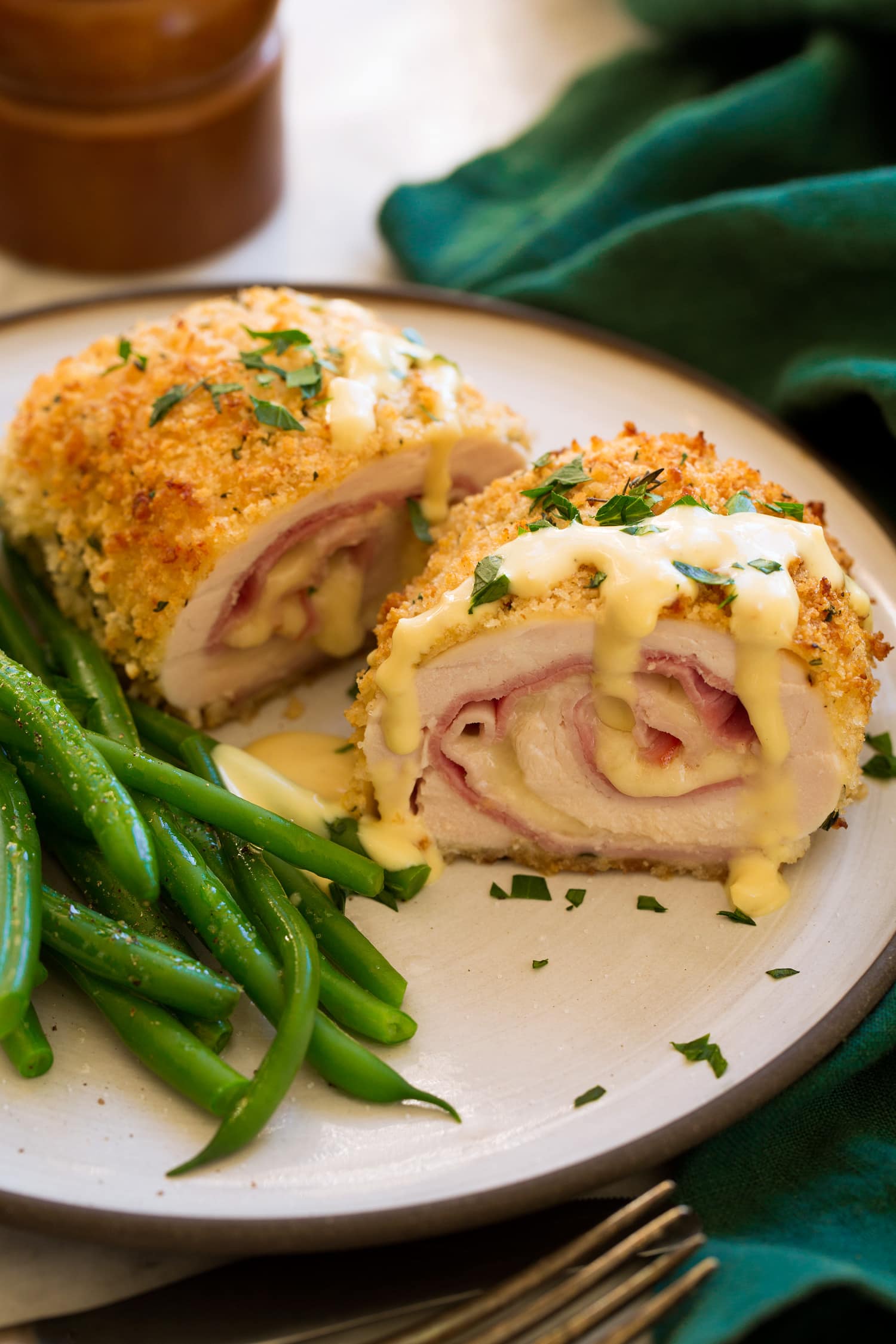 Baked Chicken Cordon