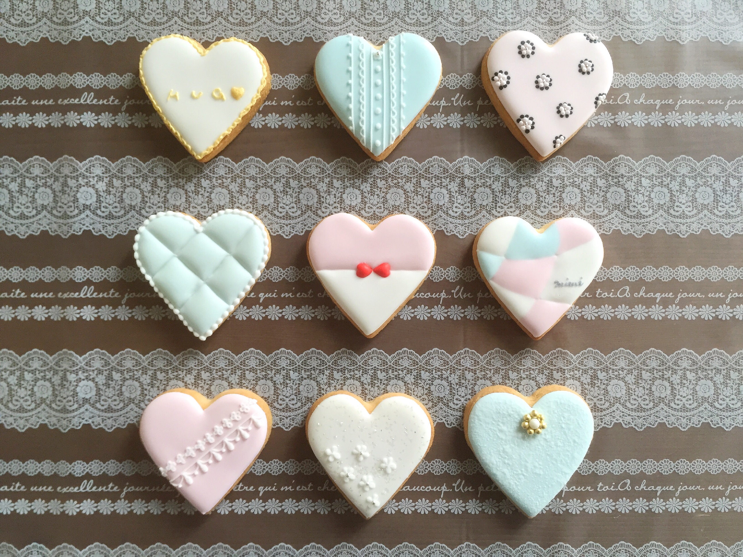 ハートのアイシングクッキー クッキー mcreer.mayumi 通販 13368571Creema クリーマ
