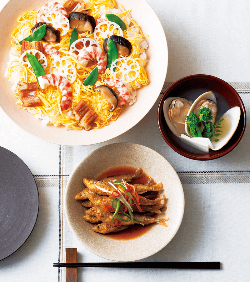 和のご馳走献立「天ぷら」