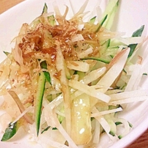 さっぱり☆きゅうりとお薬味の酢の物