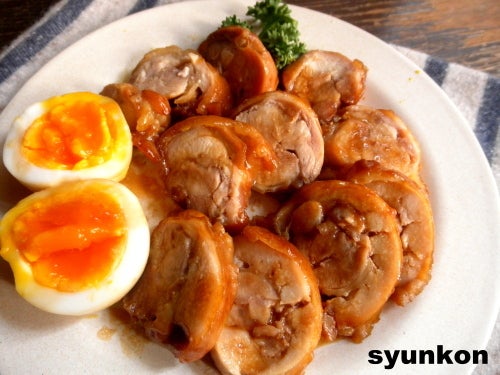 ※オススメです！！レンジで絶品鶏チャーシュー＊冷凍肉の解凍無しで作れます