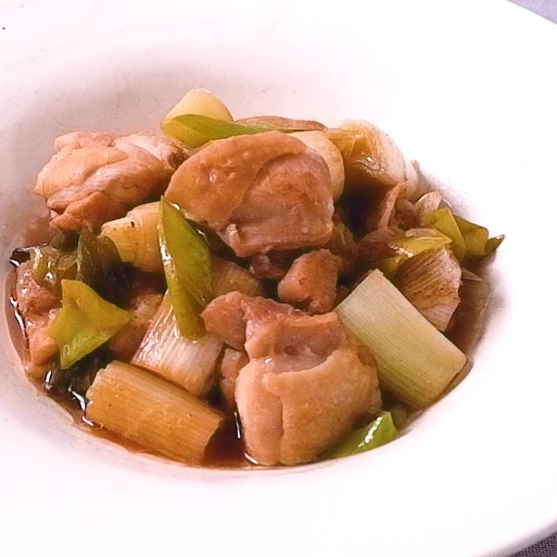 鶏肉のポン酢煮定食 - 神明食堂WEBマガジン