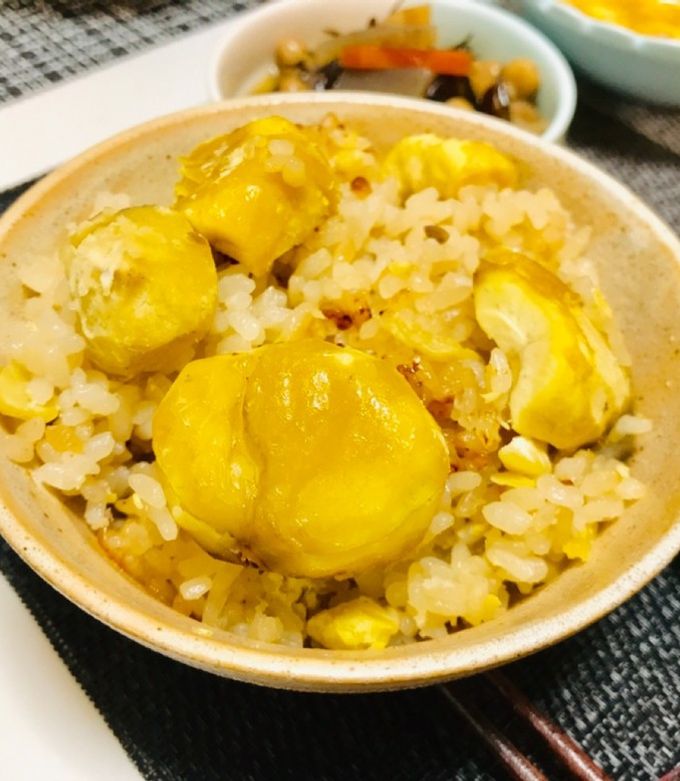 混ぜるだけで簡単☆栗ご飯 レシピ・作り方 by あーにゃぁ - 楽天レシピ