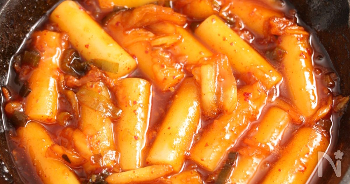 トッポギ 餅の甘辛煮