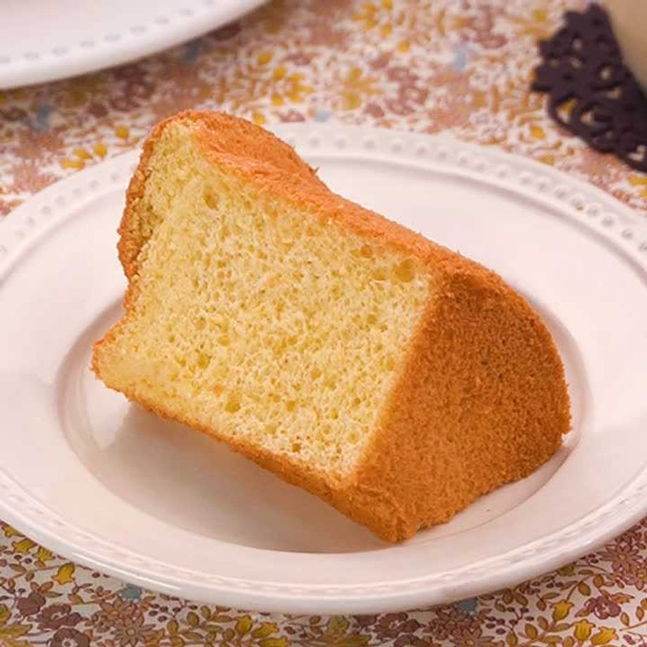 米粉のメープルシフォンケーキスイーツレシピ