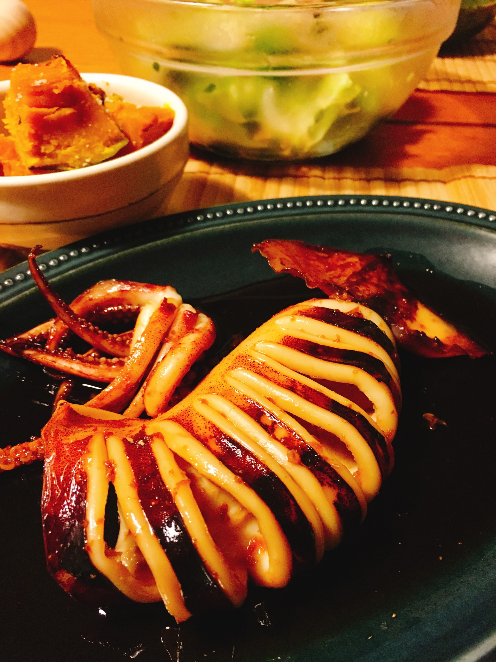 イカのぽっぽ焼き 1・29・2013 : やせっぽちソプラノのキッチン