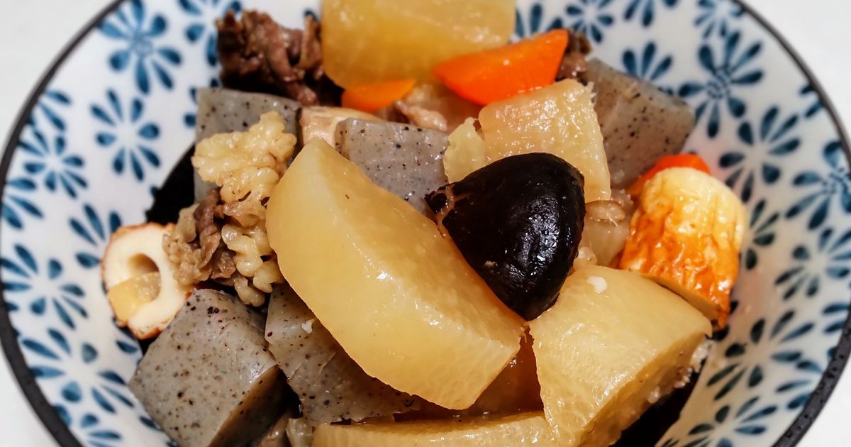 材料を入れてスイッチON!炊飯器おでんC CHANNELレシピ