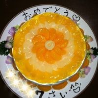 いちごがなくても魅力的に！夏のデコレーションケーキ