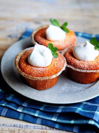 ホットケーキミックスシフォンで作る初夏のレモンカスタードシフォンサンド - さっさっさっと今日のおやつ