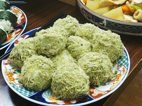 基本のきな粉おはぎ