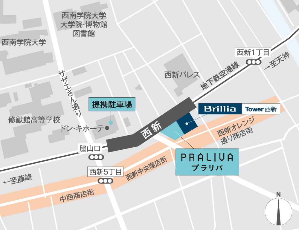 goo住宅・不動産】グランド・サンリヤン西新（価格・間取り） 物件情報｜新築マンション・分譲マンション