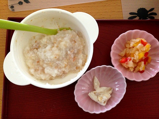 納豆チャーハン パクパク期の離乳食レシピ ハッピー・ノート.com