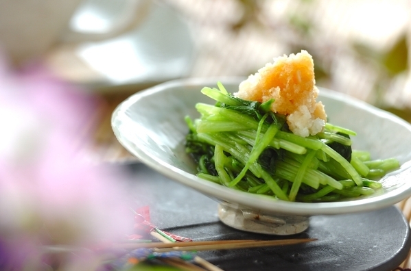 超・超簡単！☆大根と糸三つ葉の塩昆布和え☆ヤマキお塩ひかえめめんつゆレシピ : JUNO cuisine