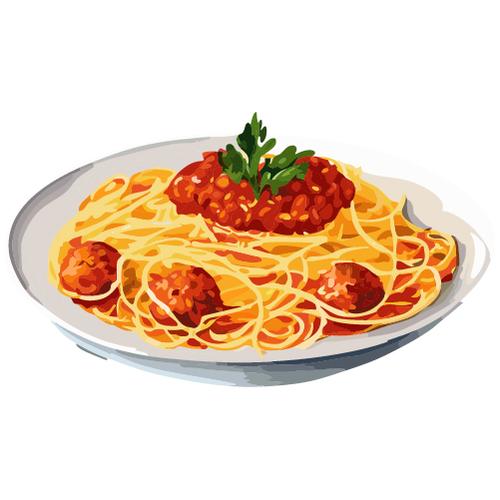 ナポリタン スパゲッティ のイラスト無料のフリー素材 イラストエイト