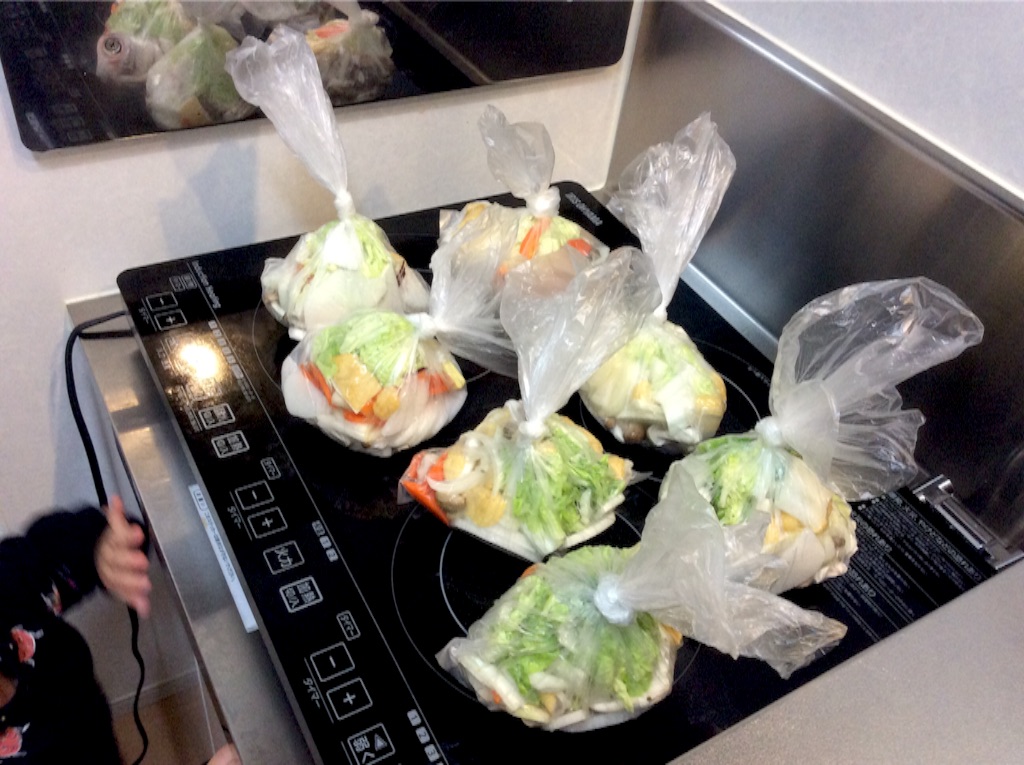 冷凍ストック野菜の味噌汁