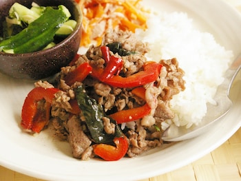 本格！本場の味！ガパオライス✦鶏肉のガパオ炒め✦