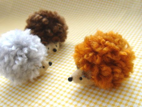 エコファーで編むふわふわシュシュの作り方