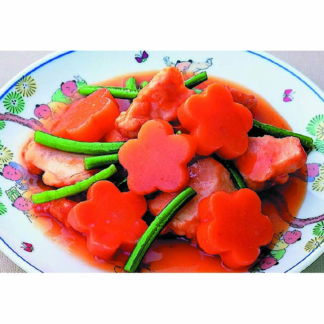 冷凍野菜 梅花にんじん 500g 21937 冷凍食品 業務用 おかず お弁当 人参 花型 飾り 華やか いろどり 緑黄色野菜 鍋食材 簡単 便利調理 短縮 時短 の評判・口コミベストオイシ