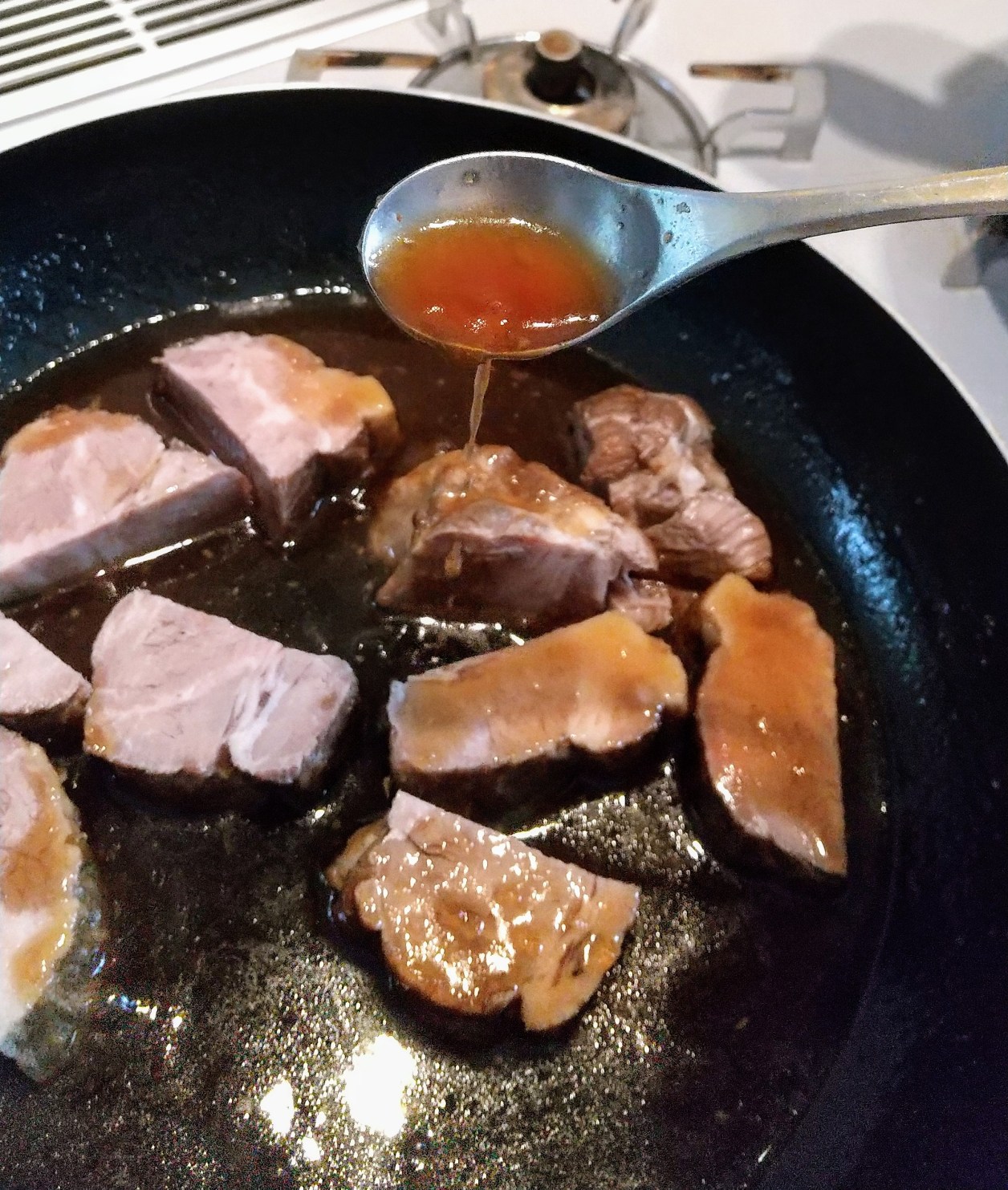 圧力鍋で作る 簡単豚肉チャーシュ