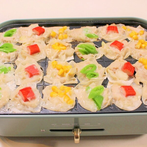 蒸し器不要!ホットプレートで作るらくらく「シュウマイ」レシピフーディストノート