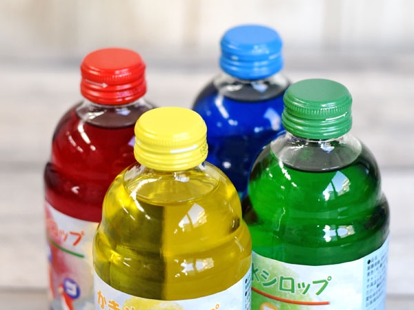 かき氷シロップの味違いを検証する