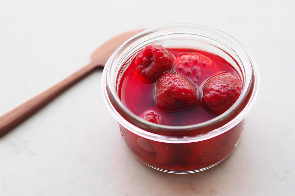 いちごのコンポートでクレームダンシュ風 - おすすめレシピ - JAグループ茨城「Amore アモーレ」